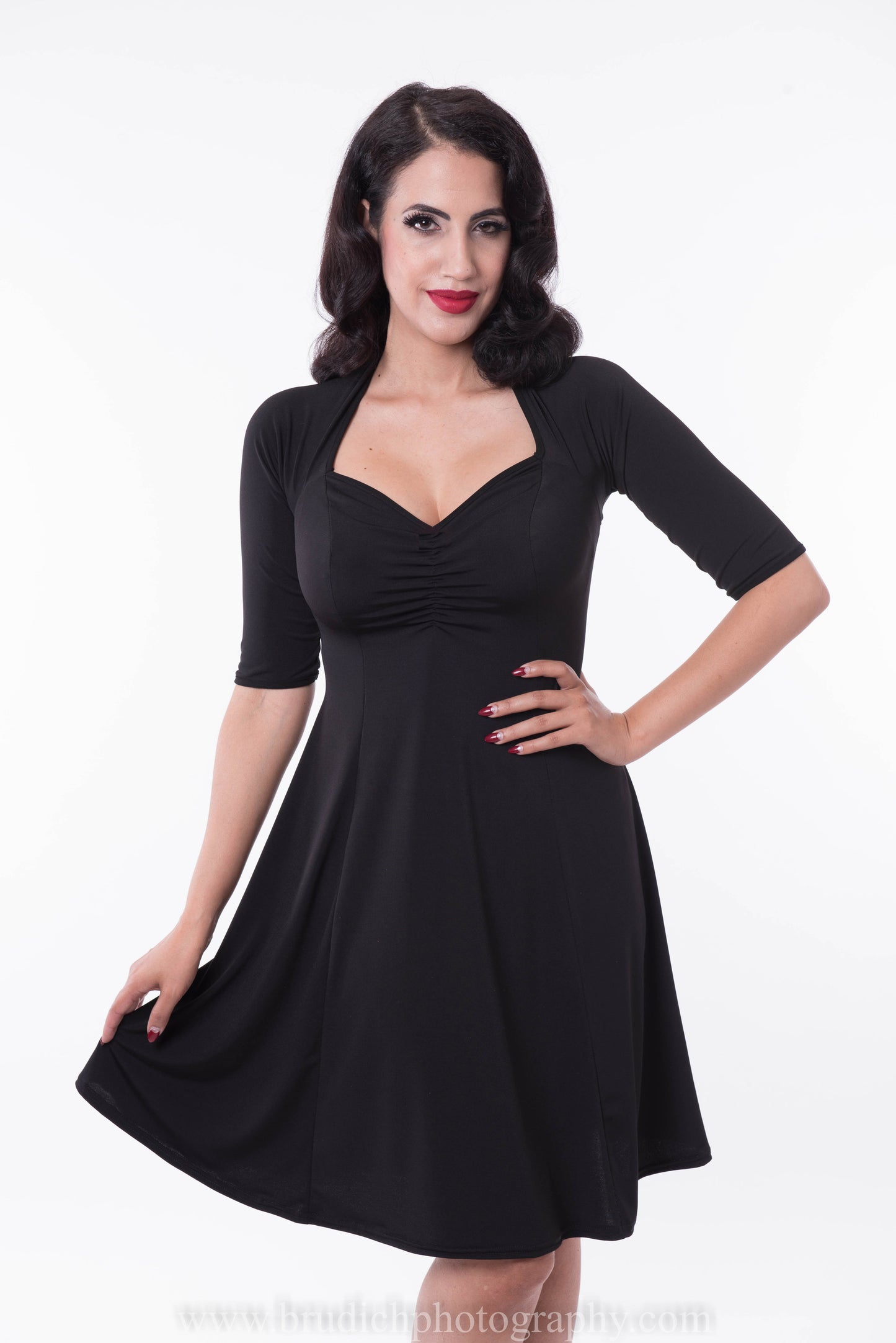 Sweetheart Neckline Dress