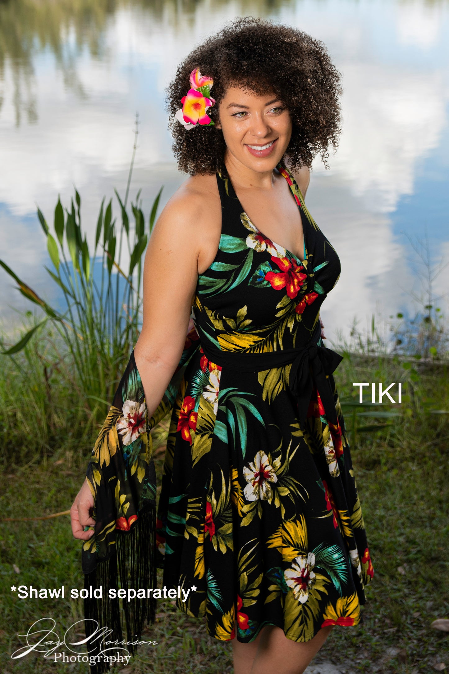 Retro Halter Dress