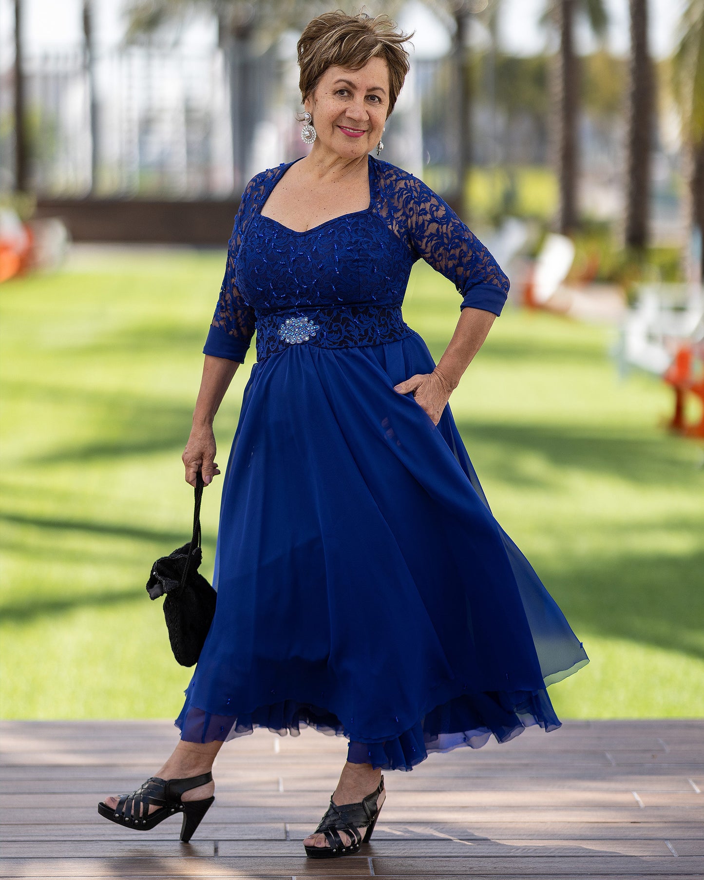 Maxidress Party (Sweetheart Neckline)