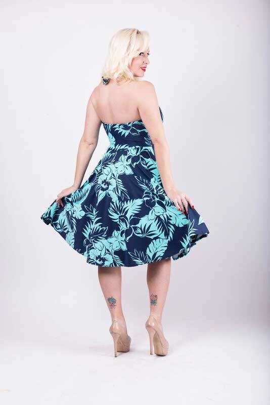 Retro Halter Dress
