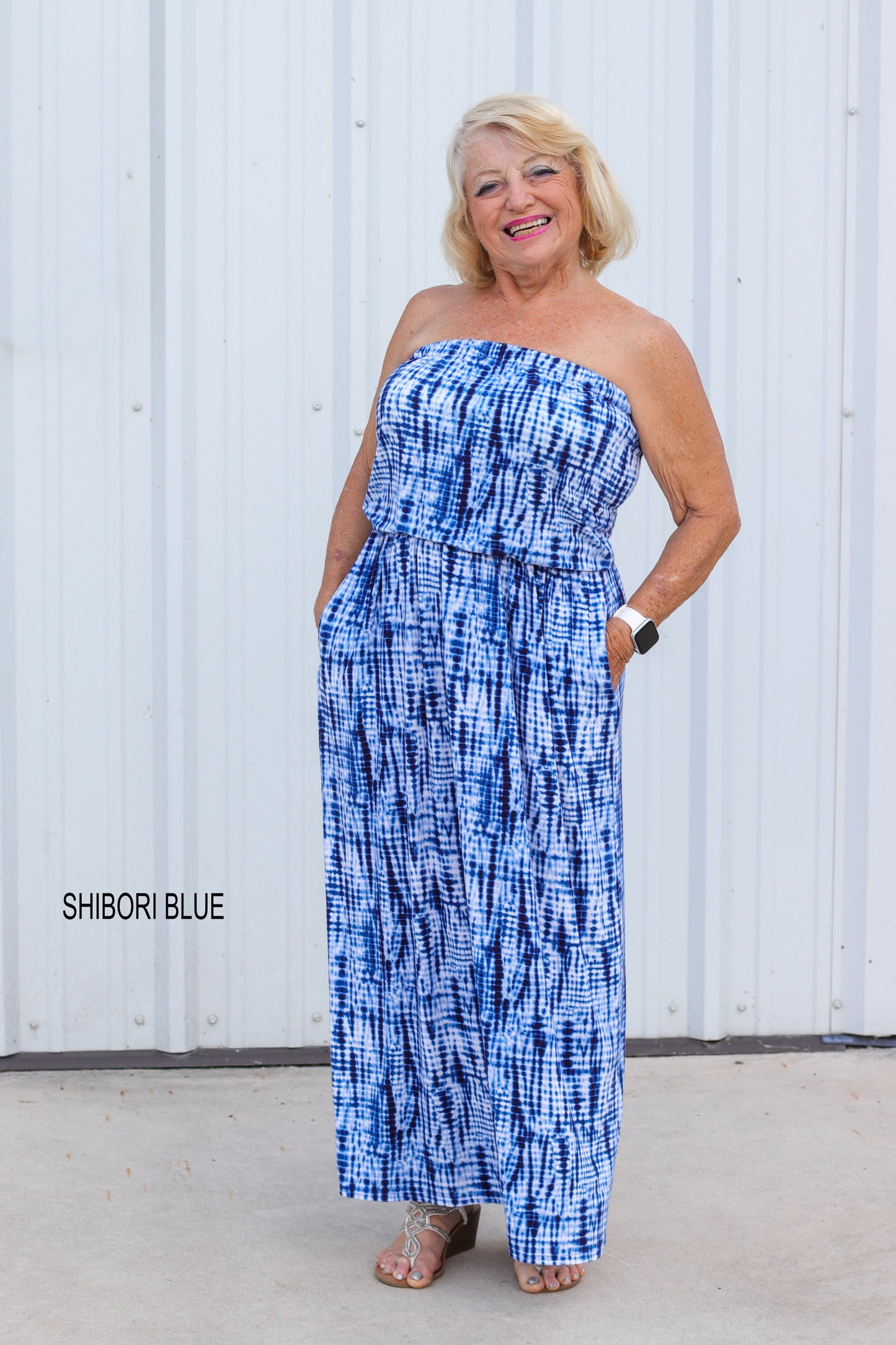 Strapless Maxi-Dress