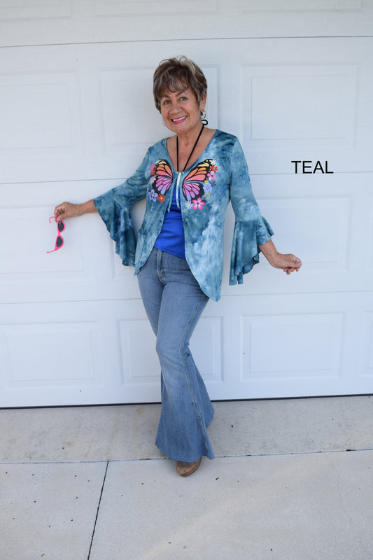 Bell Sleeves Cardigan